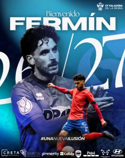 El CF Talavera sigue reforzándose con la llegada de Fermín