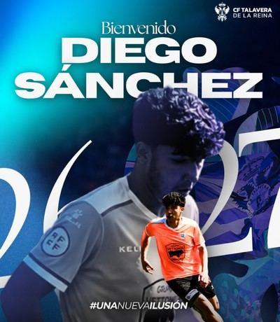 Diego Sánchez regresa a casa para vestir la camiseta del CF Talavera