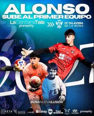 Alonso se incorpora al primer equipo del CF Talavera