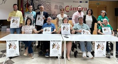 Talavera se viste de blanco para plantar cara a la ELA