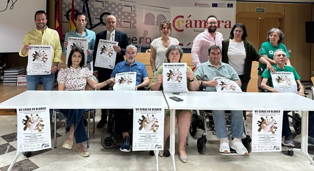 Talavera se viste de blanco para plantar cara a la ELA