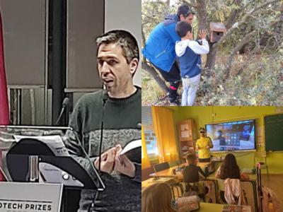 Un maestro del CRA Villas del Tajo, nominado a los 'Goya' de la Educación