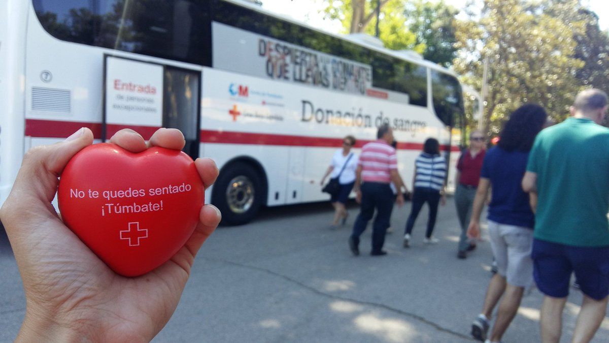 Cruz Roja anima a donar en el Día Mundial del Donante de Sangre ...