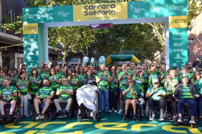 Éxito rotundo de la Carrera Solidaria Contra la ELA de Eurocaja Rural con 5.300 asistentes