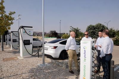 Iberdrola | bp pulse pone en servicio la mayor estación de recarga ultrarrápida en Valladolid