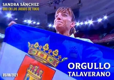 ¡ORO! Sandra Sánchez, 'la Reina de Talavera', conquistó Tokio