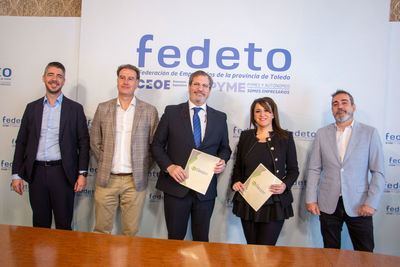 ARSEM Servicios Energéticos y FEDETO firman un convenio para impulsar el ahorro energético entre las empresas toledanas