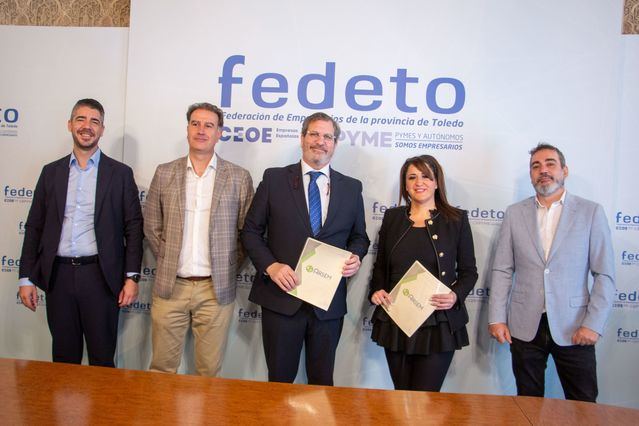 ARSEM Servicios Energéticos y FEDETO firman un convenio para impulsar el ahorro energético entre las empresas toledanas