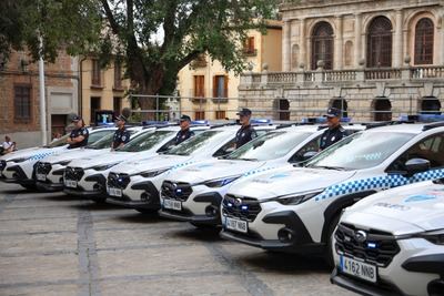 La Policía Local de Toledo incorpora nueve nuevos vehículos a su flota