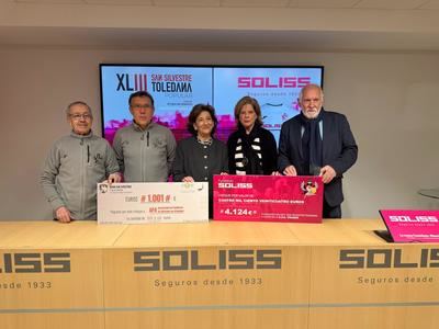 Fundación Soliss dona 4.124 € a AFA Toledo