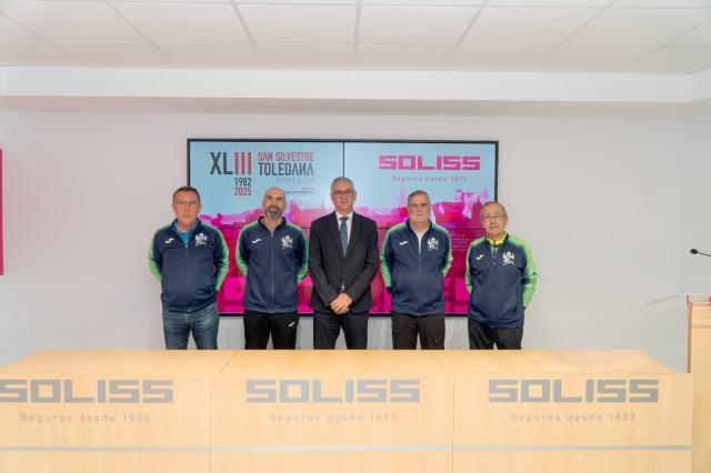 Soliss Seguros renueva su compromiso con la San Silvestre de Toledo