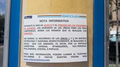 Recortes durante el verano en el servicio de autobuses urbanos