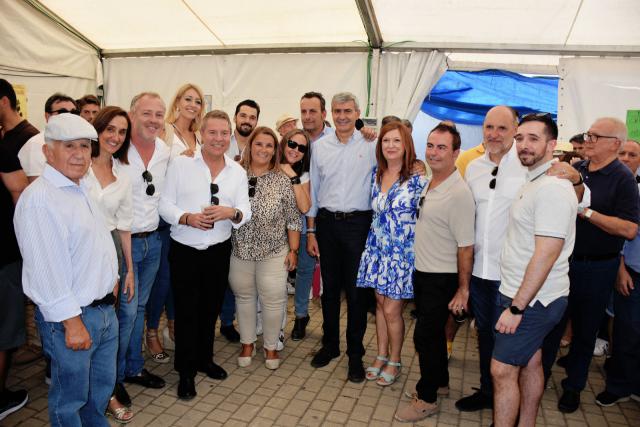 Tita García destaca 'la alegría y unidad de comarca' en las Ferias de San Mateo