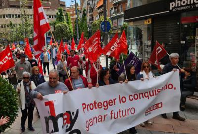 Talavera sale a la calle por la defensa de los derechos laborales