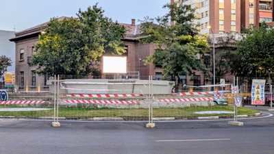 El PSOE denuncia el caos vial por las obras paralizadas en Plaza de España