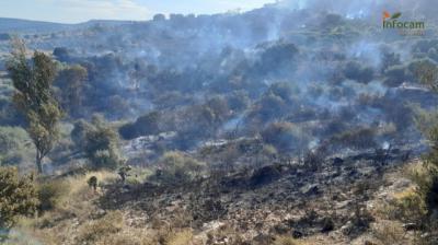 Continúa la lucha contra el fuego en Castilla-La Mancha