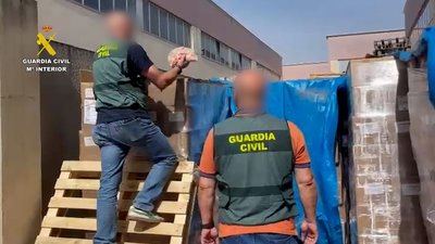 Una operación iniciada en Ontígola se salda con dos detenidos por robo de mercancías en Valencia y Valdemoro
