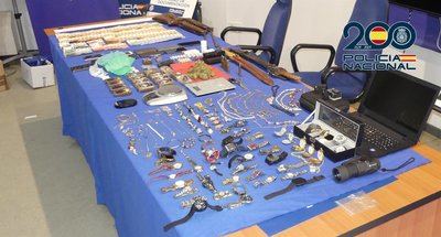 La Policía Nacional desmantela un grupo criminal dedicado a la distribución de cocaína y hachís
