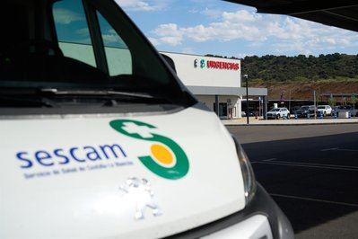 Hospitalizada una menor de 11 años tras un accidente de tráfico en Carranque