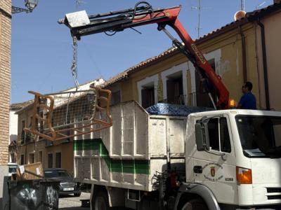 Talavera recoge casi 140.000 kilos de muebles: hay multas por no cumplir la normativa