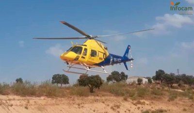 CLM envía dos helicópteros desde Talavera para apoyar la extinción del incendio de Ávila