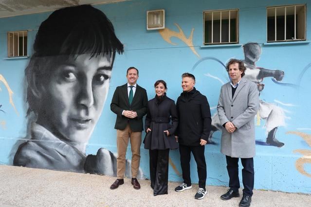 Toledo toma la iniciativa y dedica una plaza y un mural a Sandra Sánchez