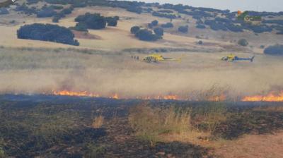 Ocho incendios forestales extinguidos en Castilla-La Mancha en un día