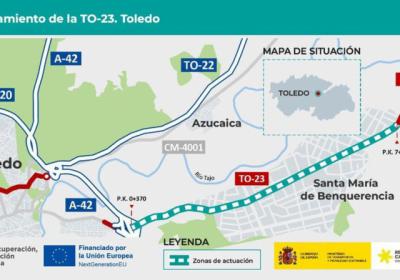 Las obras de la carretera del Polígono comienzan este lunes: cortes de tráfico y desvios alternativos
