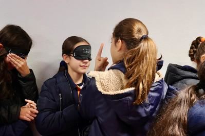 Toledo celebra la primera Carrera de la Ilusión para vivir el deporte a ciegas