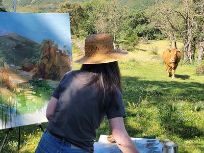 La Diputación reúne arte, paisaje y participación ciudadana en el I Certamen de Pintura Rápida “La Naturaleza de Toledo”