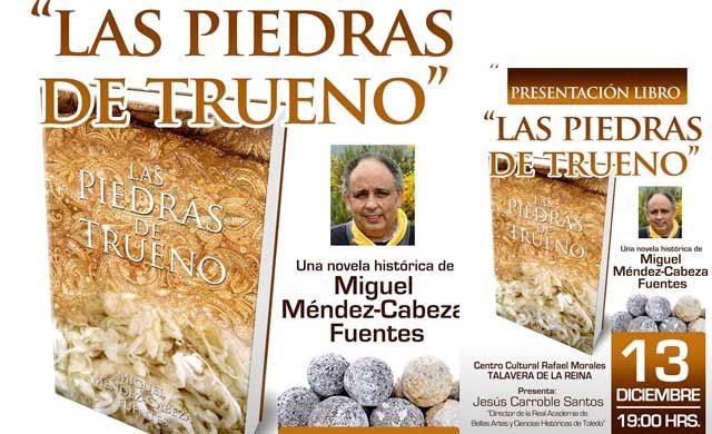 Miguel Méndez-Cabeza presenta su novela 'Las Piedras de Trueno'