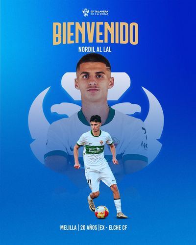 El CF Talavera refuerza su delantera con la llegada de Nordin Al Lal