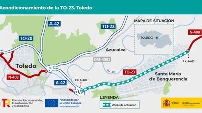 Caos por obras sin aviso: Toledo exige coordinación al Ministerio de Fomento