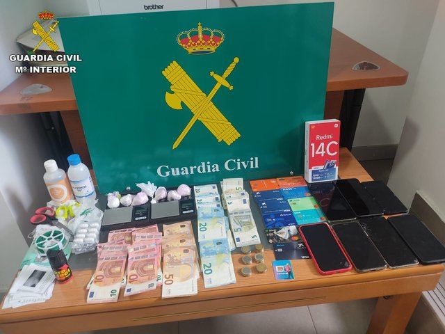 Cae un narcopiso en Yuncos: cuatro detenidos por vender droga las 24 horas del día