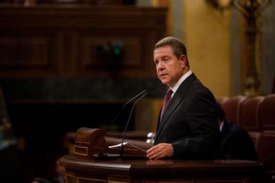 García-Page defiende en el Congreso la reforma del Estatuto de Autonomía de CLM
