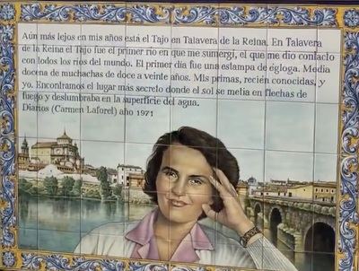 Talavera abre el ‘Paseo de las Letras’: un museo cerámico al aire libre