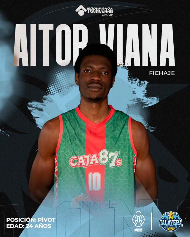 El Baloncesto Talavera ficha al pívot portugués Aitor Vanzziler