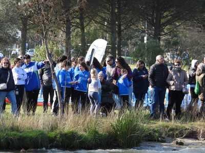 El embalse de Cazalegas reúne a más de 300 palistas en el XXI Campeonato Interterritorial de Invierno