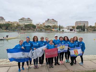 El club Talak brilla en el Campeonato de España de Barco Dragón
