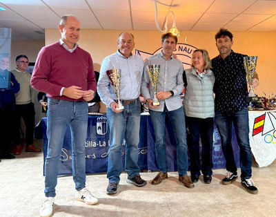 Ochoa, Tertre y Organista, premiados por la Federación Regional de Vela
