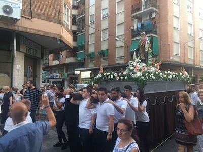 Cortes de tráfico en Talavera este miércoles por la procesión del Carmen