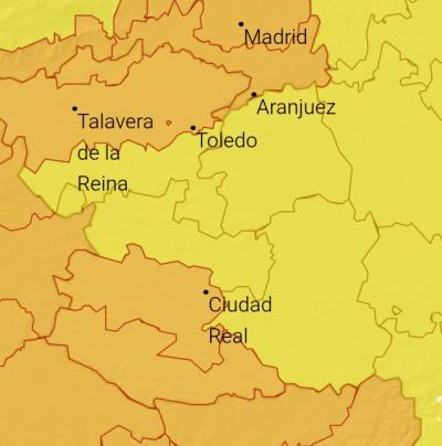 Alerta en Talavera y Toledo por temperaturas extremas ¡Hasta 41 grados!
