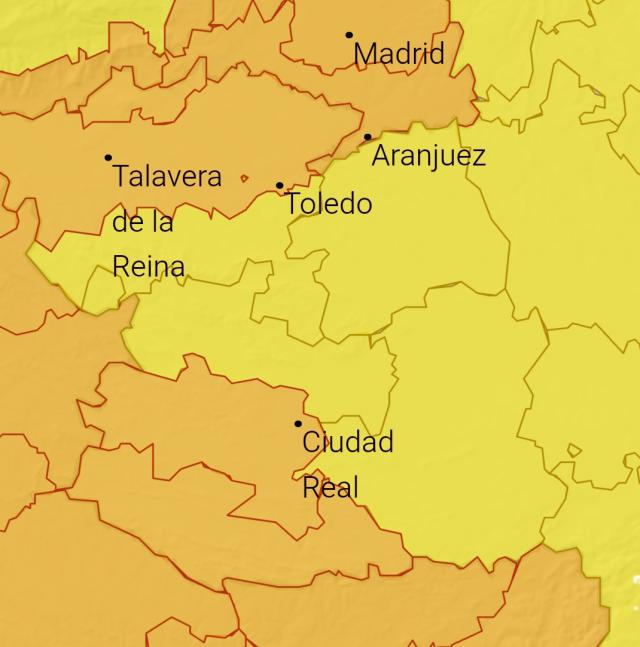 Alerta en Talavera y Toledo por temperaturas extremas ¡Hasta 41 grados!