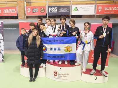 El Club Taekwondo Talavera arrasa en el Campeonato de Madrid con seis medallas