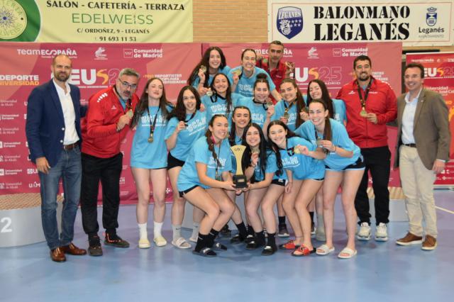 La UCLM, campeona de España de balonmano