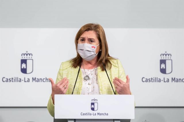 Rosa Ana Rodríguez, en rueda de prensa - JCCM