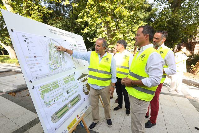 Velázquez: “La obra en la Vega pretende revitalizar este parque tan querido por los toledanos creando una entrada Imperial”