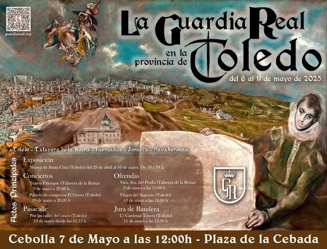 La Guardia Real desfilará por las calles de Cebolla el próximo 7 de mayo