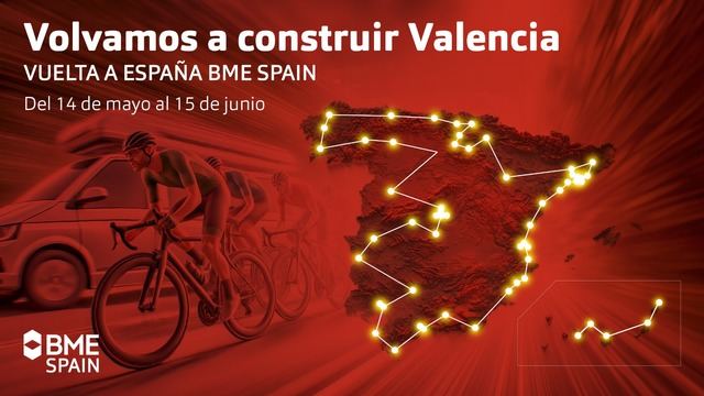 Una ruta solidaria en bicicleta recorrerá 6.000 kilómetros para apoyar a los afectados por la DANA en Valencia