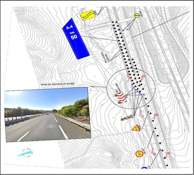 Transportes inicia las obras de mejora de la A-4 entre los municipios de Seseña y Aranjuez